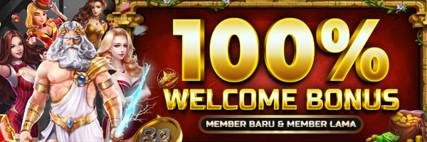 raja569 bonus 100% member baru dan lama